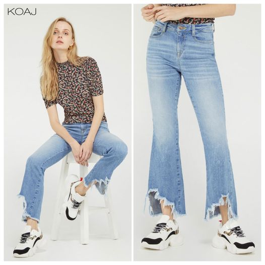 ¿Qué variedad de jeans ofrece Koaj?