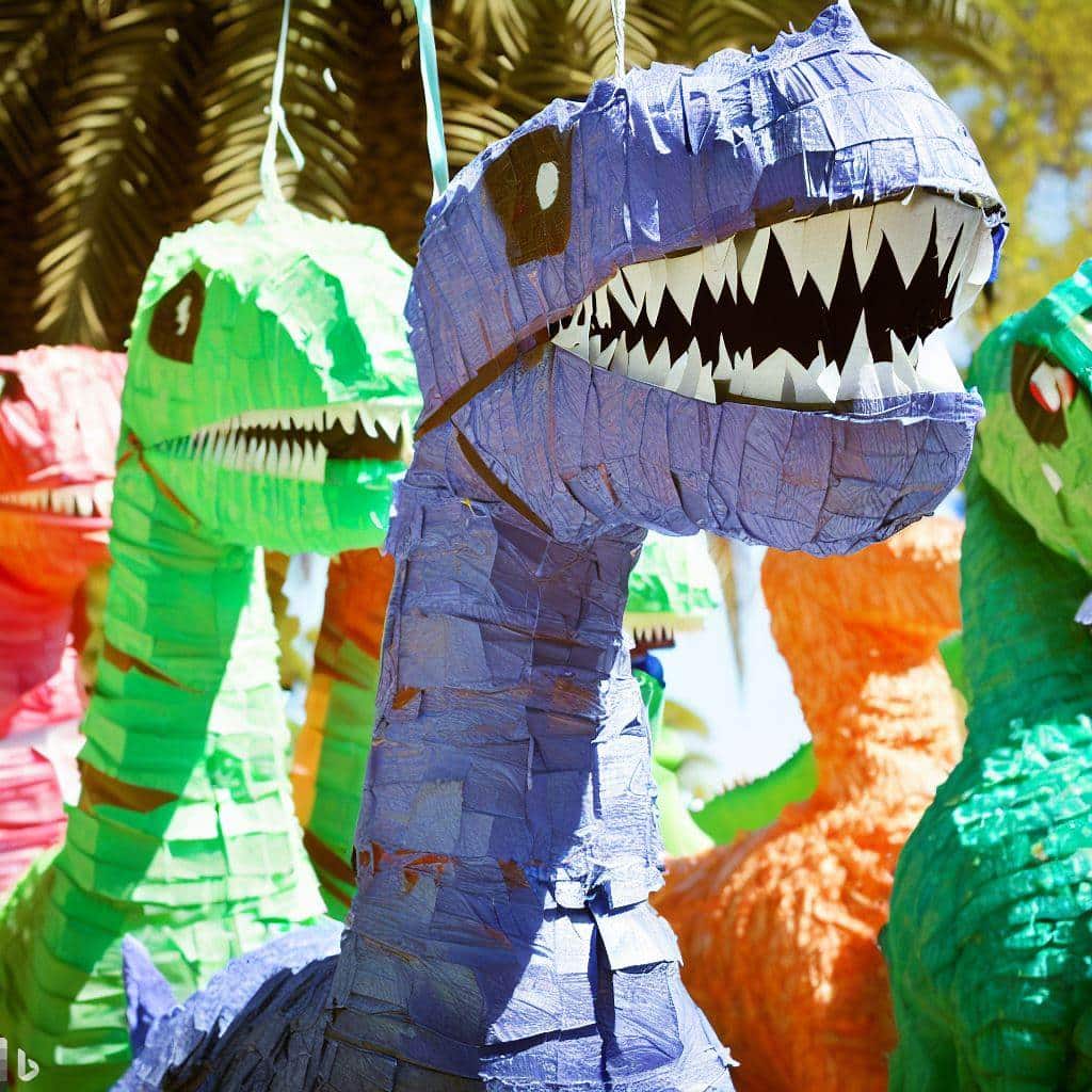 Piñatas de Dinosaurios