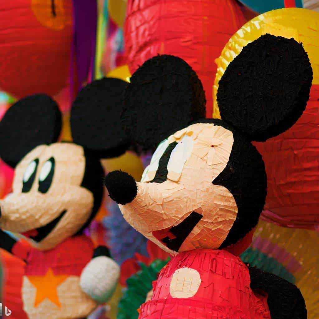 Piñatas de Mickey Mouse